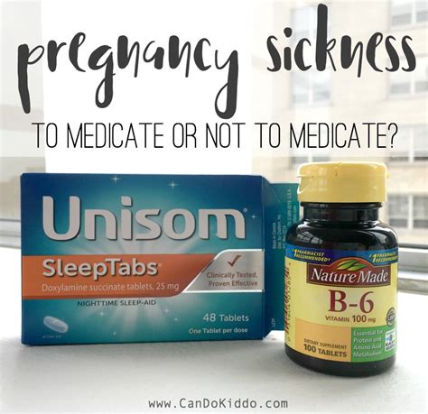b12 and unisom for pregnancy nausea